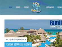 Tablet Screenshot of mexicodreamholidays.com